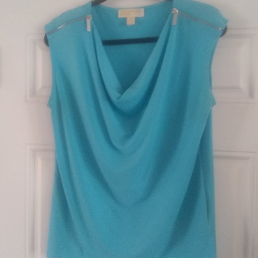 Michael Michael Kors Teal Blue Women Top